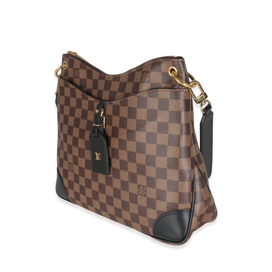 Louis Vuitton Black Damier Ebene Canvas Odeon MM