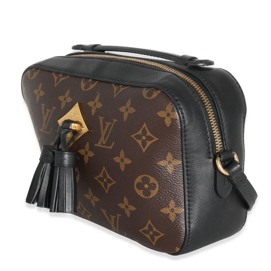 Louis Vuitton Black Monogram Canvas Saintonge