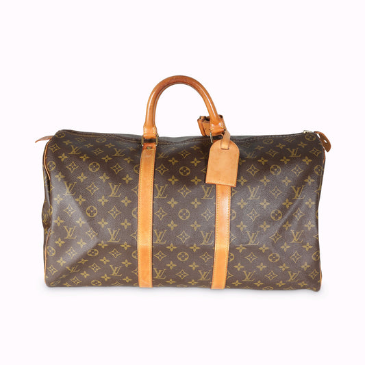 Louis Vuitton Monogram Canvas Keepall 50
