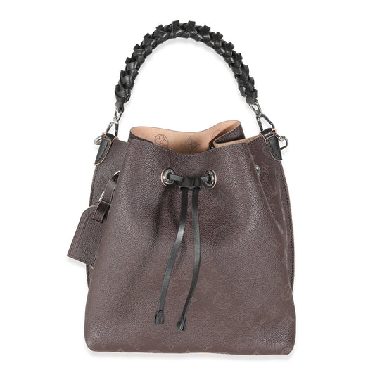 Louis Vuitton Chocolate Monogram Mahina Muria
