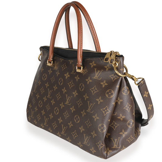 Louis Vuitton Black Monogram Canvas Pallas MM
