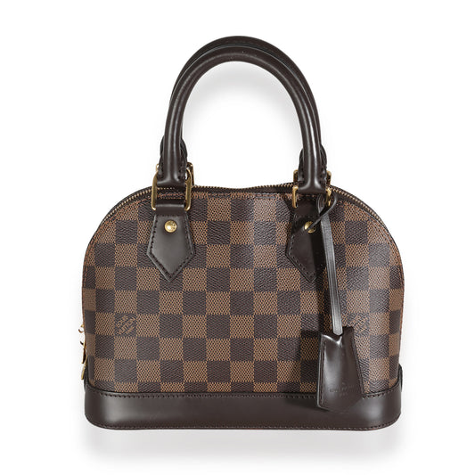 Louis Vuitton Damier Ebene Canvas Alma BB