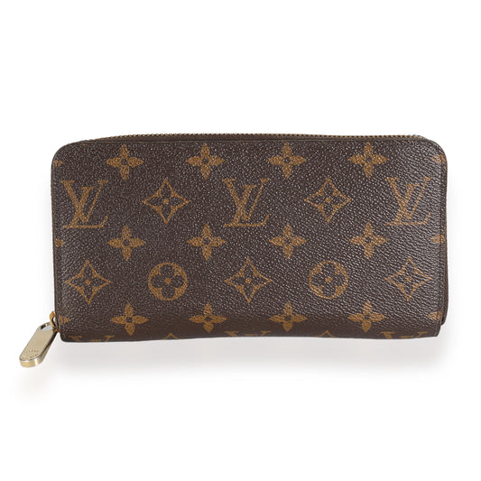 Louis Vuitton Monogram Canvas Zippy Wallet