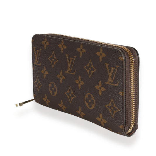 Louis Vuitton Monogram Canvas Zippy Wallet