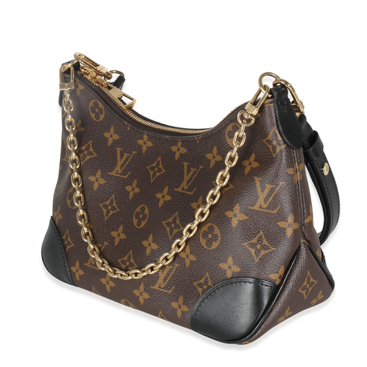 Louis Vuitton Black Monogram Canvas Boulogne NM