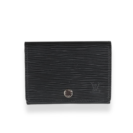Louis Vuitton Black Epi Business Card Holder