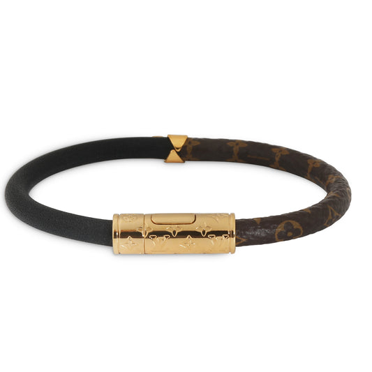 Louis Vuitton Daily Confidential Leather Bracelet