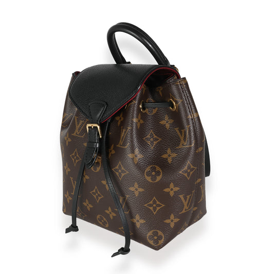 Louis Vuitton Black Monogram Canvas Montsouris BB