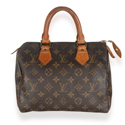 Louis Vuitton Monogram Canvas Speedy 25