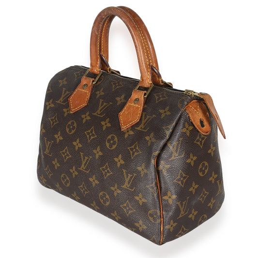 Louis Vuitton Monogram Canvas Speedy 25