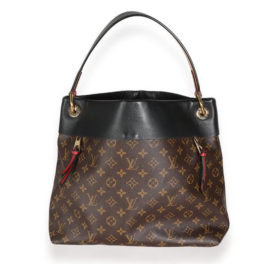 Louis Vuitton Black Monogram Canvas Tuileries Hobo