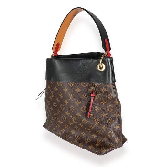 Louis Vuitton Black Monogram Canvas Tuileries Hobo