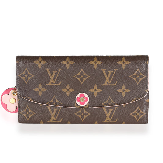 Louis Vuitton Monogram Canvas Blooming Flowers Emilie Wallet