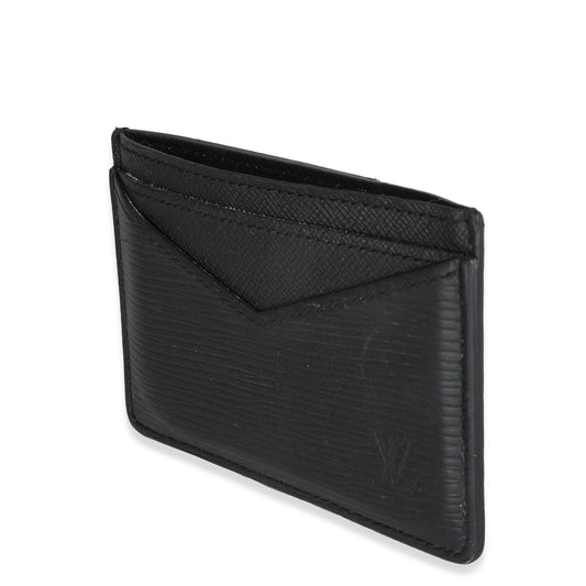 Louis Vuitton Black Epi Neo Card Holder