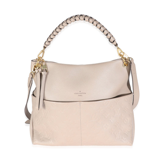 Louis Vuitton Turtledove Monogram Empreinte Maida Hobo