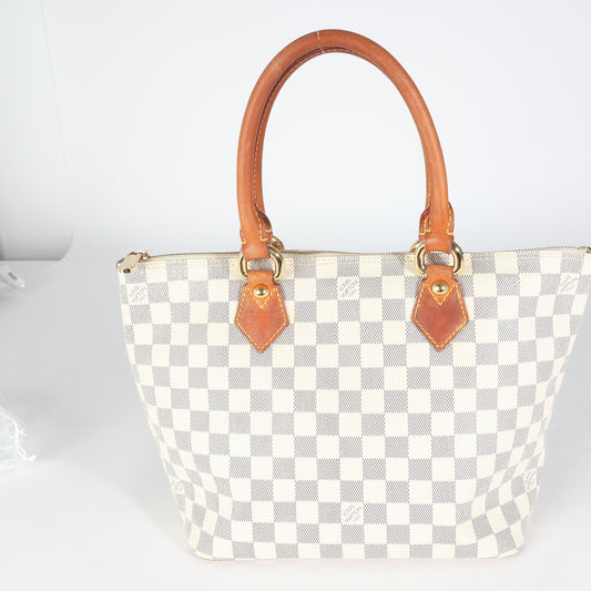 Louis Vuitton Damier Azur Canvas Saleya PM