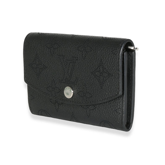 Louis Vuitton Black Mahina Victorine Wallet