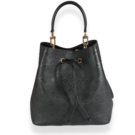 Louis Vuitton Black Monogram Empreinte NeoNoe MM