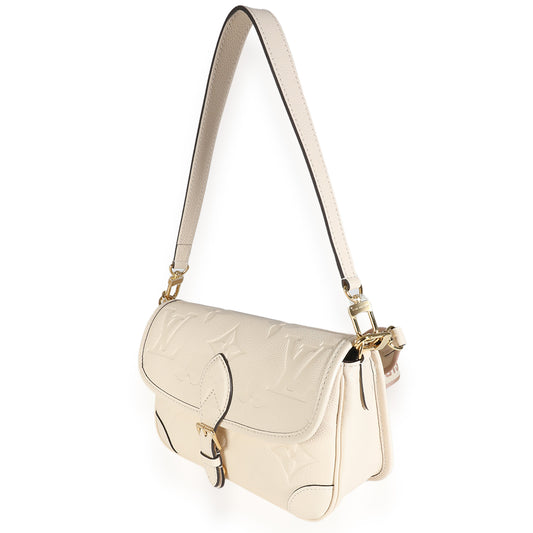 Louis Vuitton Cream Giant Monogram Empreinte Diane