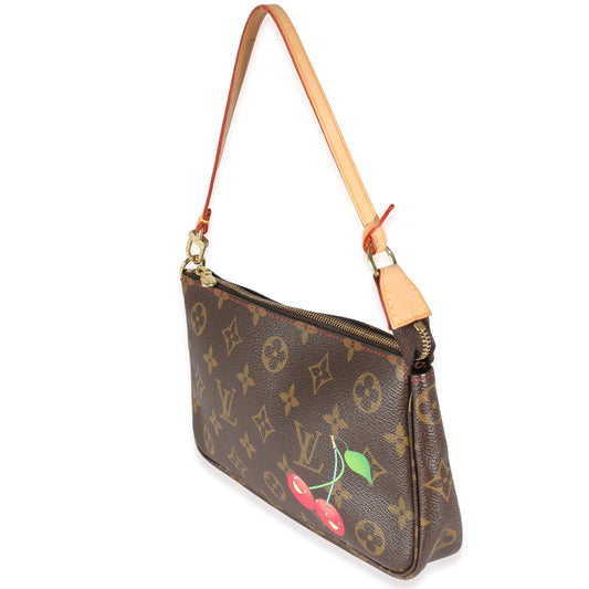 Louis Vuitton Cerises Monogram Canvas Pochette Accessoires