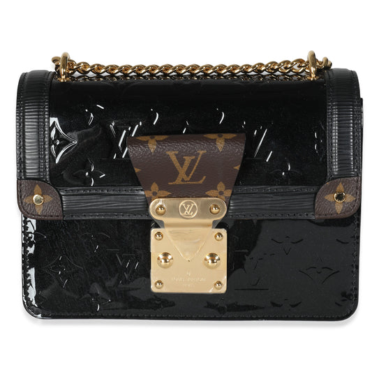 Louis Vuitton Black Epi Monogram Vernis Wynwood