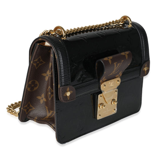 Louis Vuitton Black Epi Monogram Vernis Wynwood