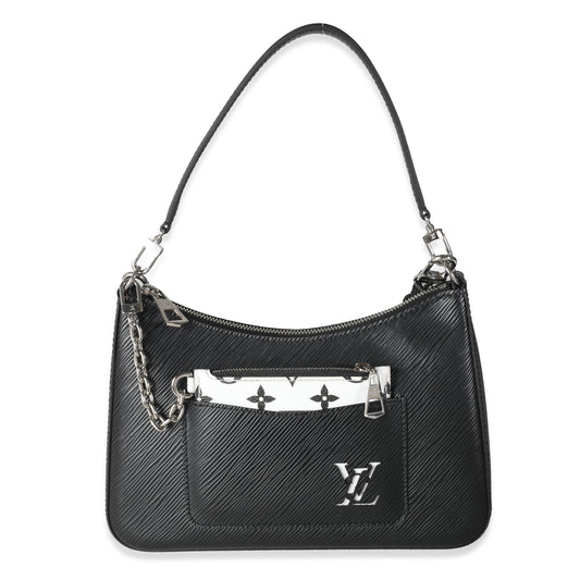 Louis Vuitton Black Epi Marelle