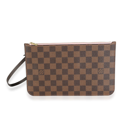 Louis Vuitton Damier Ebene Canvas Neverfull Pouch