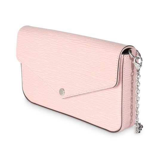 Louis Vuitton Rose Ballerine Epi Felicie Pochette
