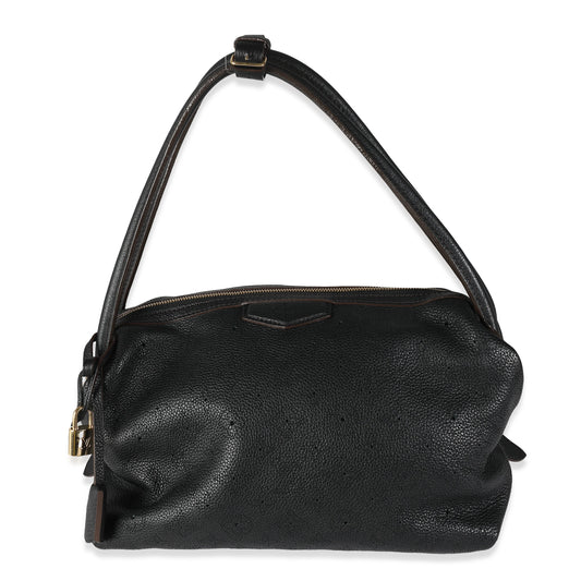 Louis Vuitton Black Monogram Mahina Galatea PM