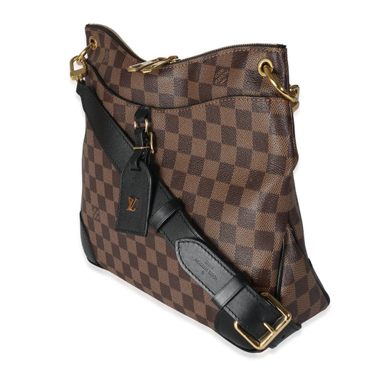 Louis Vuitton Black Damier Ebene Canvas Odeon MM