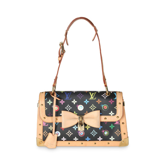 Louis Vuitton Black Multicolor Canvas Eye Need You