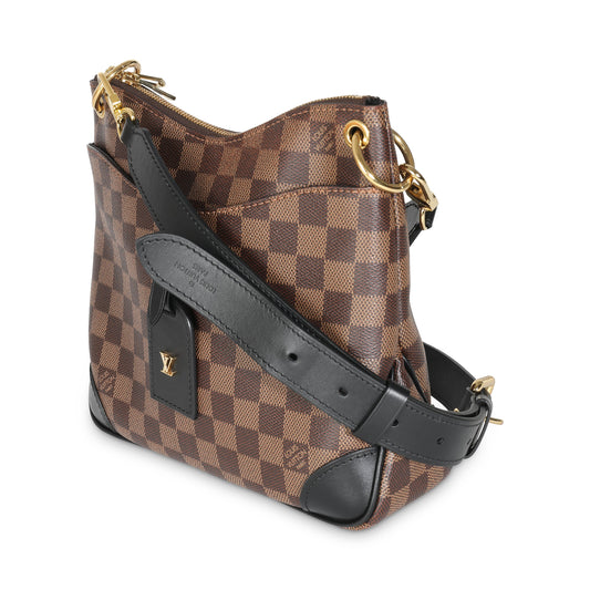 Louis Vuitton Black Damier Ebene Canvas Odeon PM