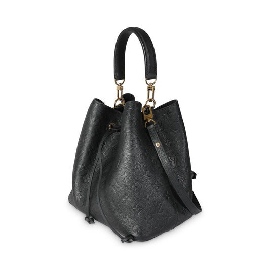 Louis Vuitton Black Monogram Empreinte Neonoe MM
