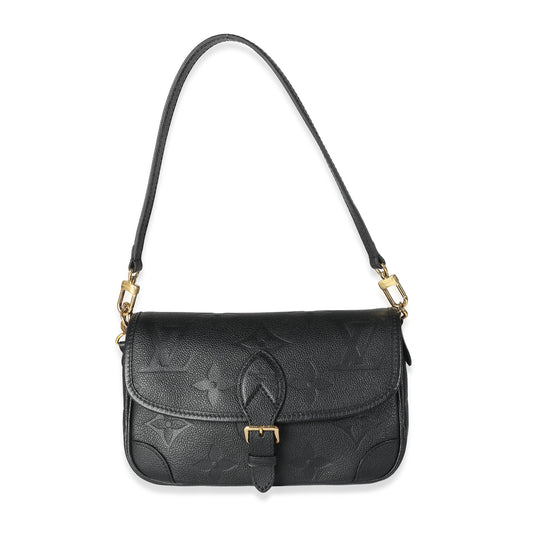 Louis Vuitton Black Monogram Empreinte Diane