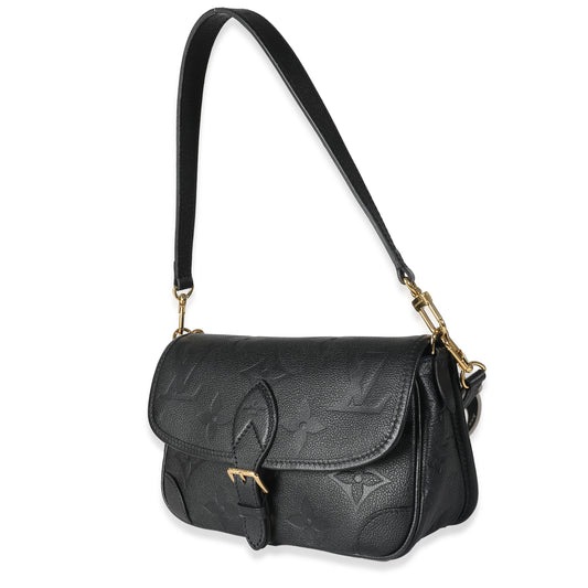 Louis Vuitton Black Monogram Empreinte Diane