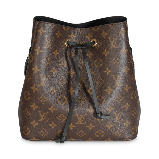 Louis Vuitton Black Monogram Canvas Neonoe MM