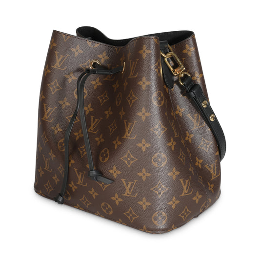 Louis Vuitton Black Monogram Canvas Neonoe MM