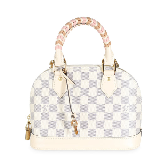 Louis Vuitton Damier Azur Canvas Braided Alma BB