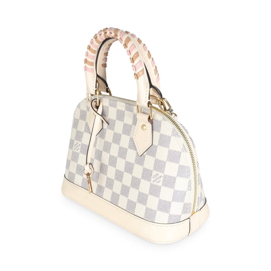 Louis Vuitton Damier Azur Canvas Braided Alma BB