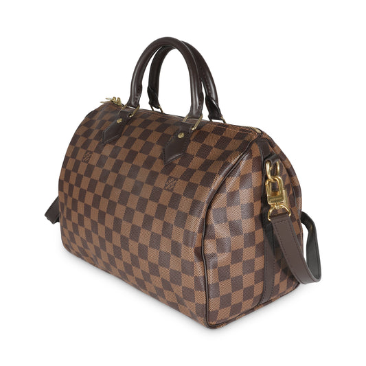 Louis Vuitton Damier Ebene Canvas Speedy Bandouliere 30
