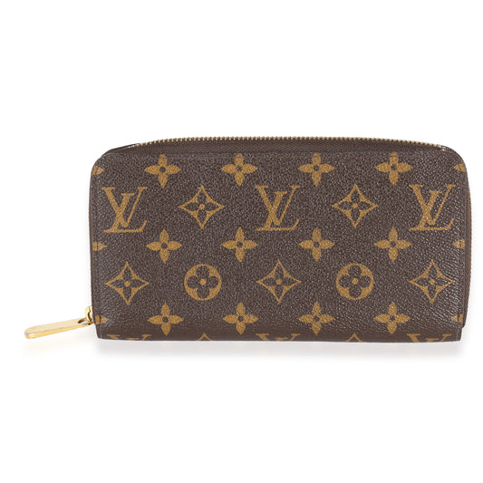 Louis Vuitton Monogram Canvas Zippy Wallet