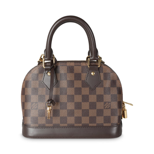 Louis Vuitton Damier Ebene Canvas Alma BB