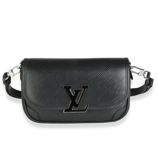 Louis Vuitton Black Epi Buci