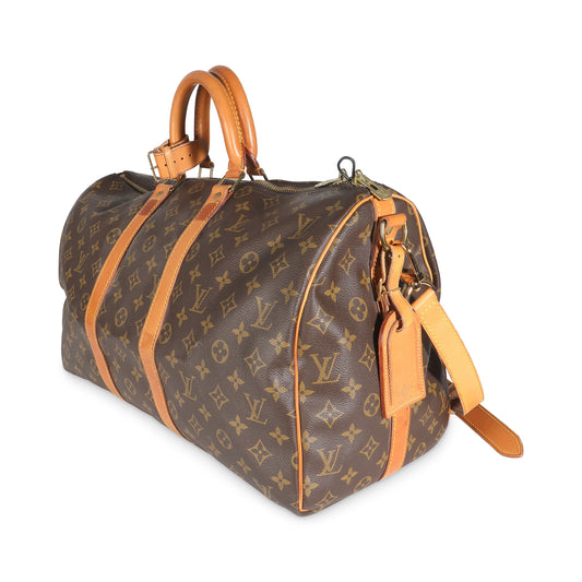 Louis Vuitton Monogram Canvas Keepall Bandouliere 45