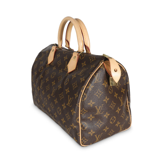 Louis Vuitton Monogram Canvas Speedy 30