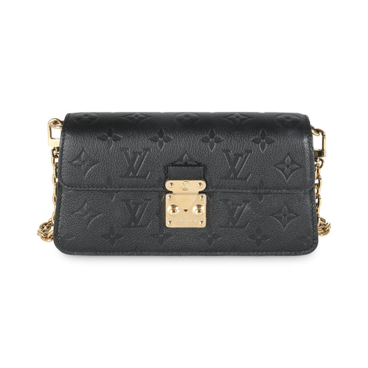 Louis Vuitton Black Empreinte Metis Wallet On Chain