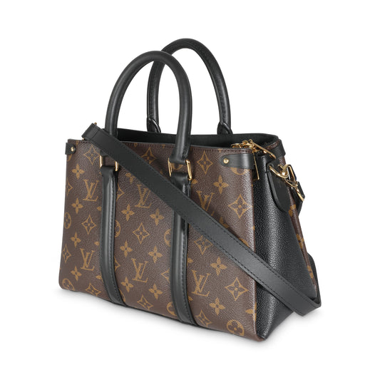 Louis Vuitton Black Monogram Canvas Soufflot BB
