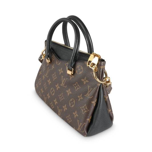Louis Vuitton Black Monogram Canvas Pallas BB