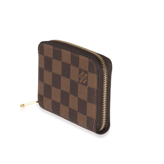 Louis Vuitton Damier Ebene Canvas Zippy Coin Purse